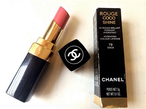 chanel rouge coco shine saga